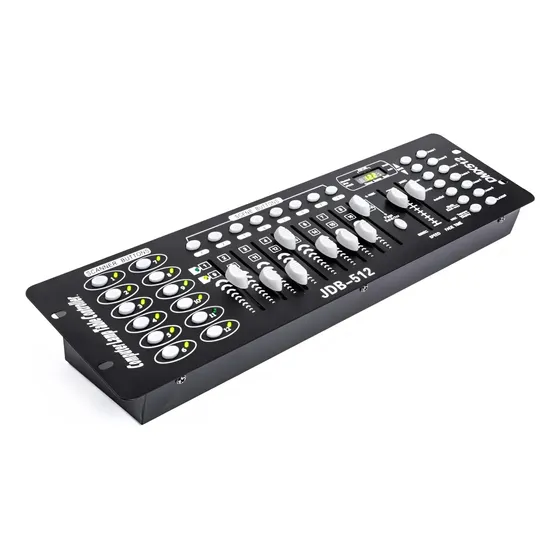 Mesa Controladora Efeito De Luz Strobo Dmx 512 C/ 192 Canais