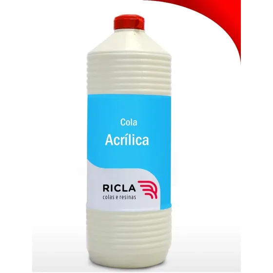 Cola Piso Vinílico E Emborrachado Ricla - Frasco De 1 Kg