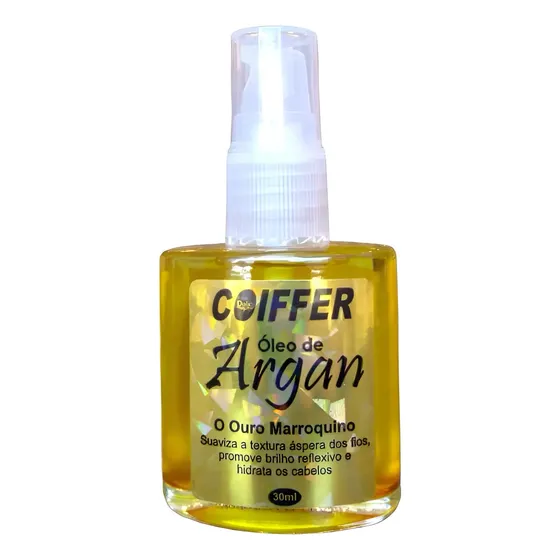 Óleo De Argan Coiffer 30ml Reparador De Pontas