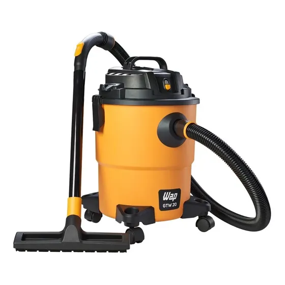 Aspirador De Pó E Água Wap Gtw 20 20l Amarelo E Preto 220v