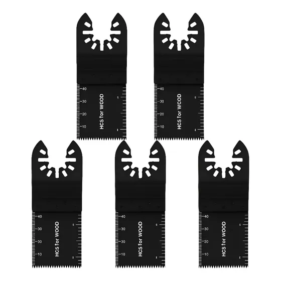 Lamina Serra Multi-corte Oscilante Kit 5 Pç Wesco Makita Etc