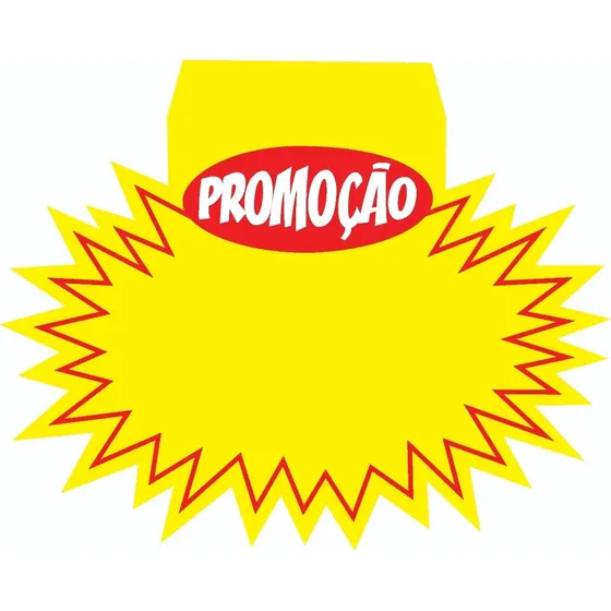 Placa Splash Promoção 18,5x14,5cm 100 Un.