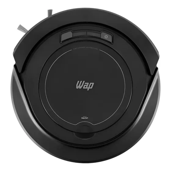 Robô Aspirador De Pó Wap Robot W90 30w 250ml Bivolt Preto