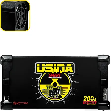 Fonte Automotiva Usina Spark 200a 12v Bivolt Smart