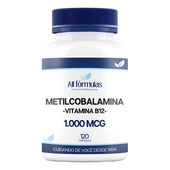 Metilcobalamina Vitamina B12 1.000 Mcg 120 Cp