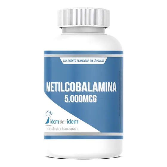 Metilcobalamina 5.000mcg 120 Cápsulas