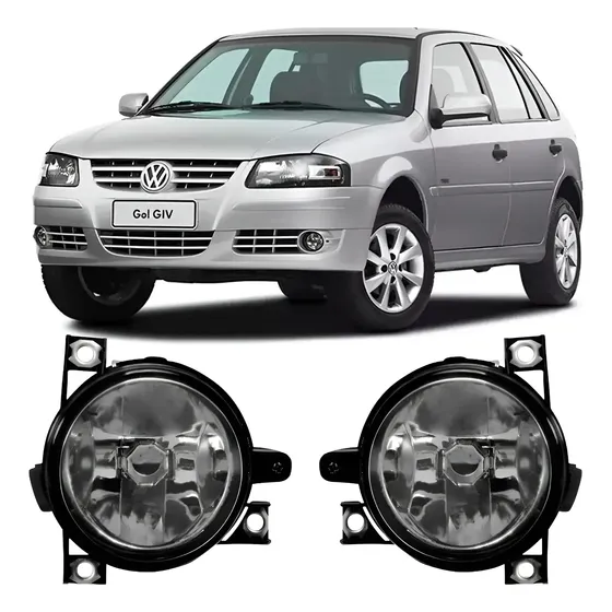 Par Farol Auxiliar Gol G4 2006 A 2014 Parati Fox Saveiro G4
