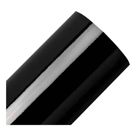 Adesivo Vinil Black Piano Envelopamento Automotivo 2m X 50cm Preto Brilho