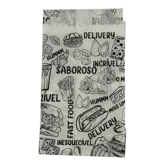 Saquinhos De Fritas Batata P Com Barreira De Gordura C/1.000