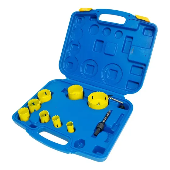 Kit Jogo De Serra Copo Bimetal P/ferro Aco Aluminio Plastico