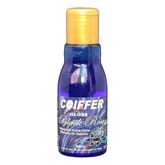 Gloss Black Rose Coiffer 80ml Óleo Finalizador Capilar