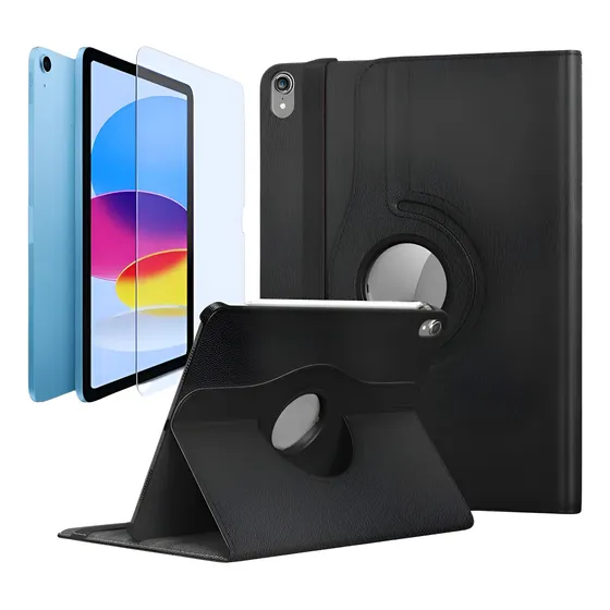 Capa E Pelicula Para Tablet iPad 9 Geração 10.2 Anti Impacto