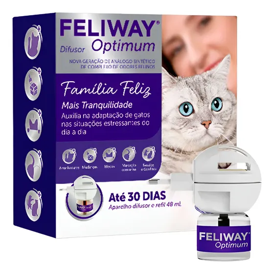 Feliway Optimum Difusor Refil 48ml - Ceva
