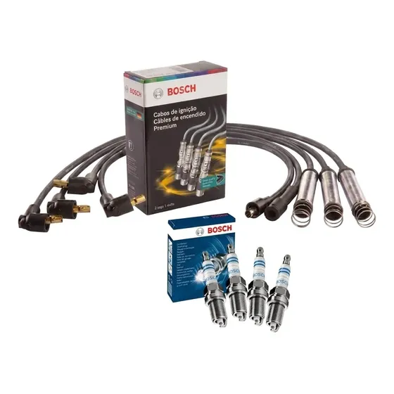 Kit Cabo De Vela E Vela Monza Ipanema Kadett Carburado Bosch