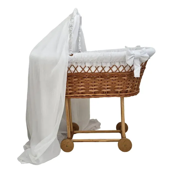Kit Para Berço De Vime (moisés)