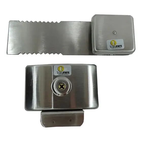 Trava De Segurança Encaixe Janela/porta Correr Vidro Tetra