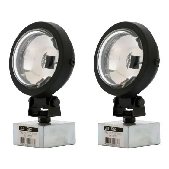 Farol Milha Mini Redondo Universal Lente Vidro Preço Do Par