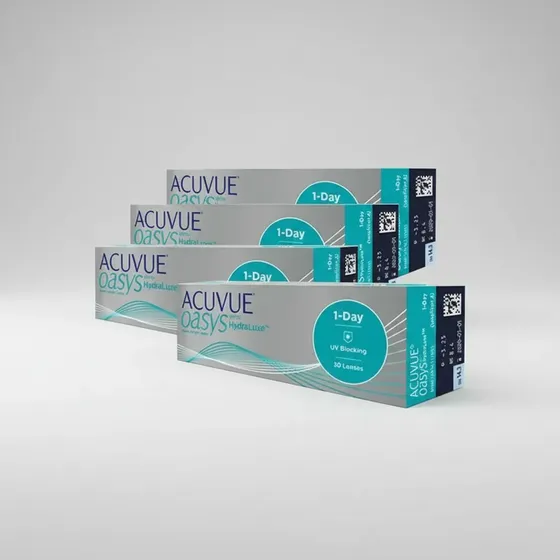 Lente 1 Day Acuvue Oasys Combo 3+1 Grátis