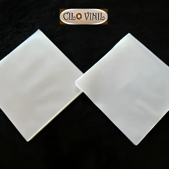 50 Plásticos P/ Compactos Vinil - 25 Externos + 25 Internos