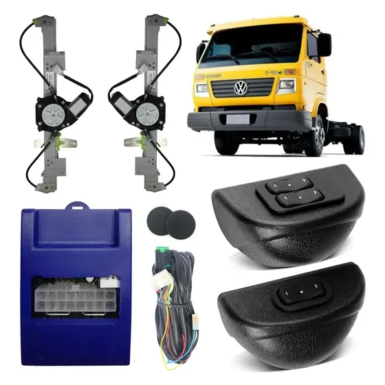 Vidro Eletrico Antiesmag Caminhão Volks 11140/7110/790s/8140