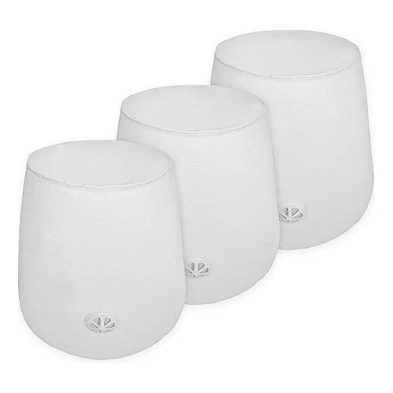 Filtro Para Piscina Tipo Refil Saco Longo Kit Com 3 Unidades