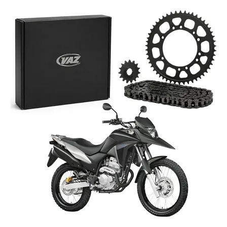 Kit Relação Transmissão Completo Xtreme Xre300 Honda