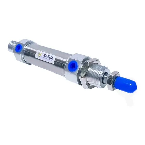 Cilindro Pneumático Mini 6432 Dupla Ação Ø25 X 40mm Curso