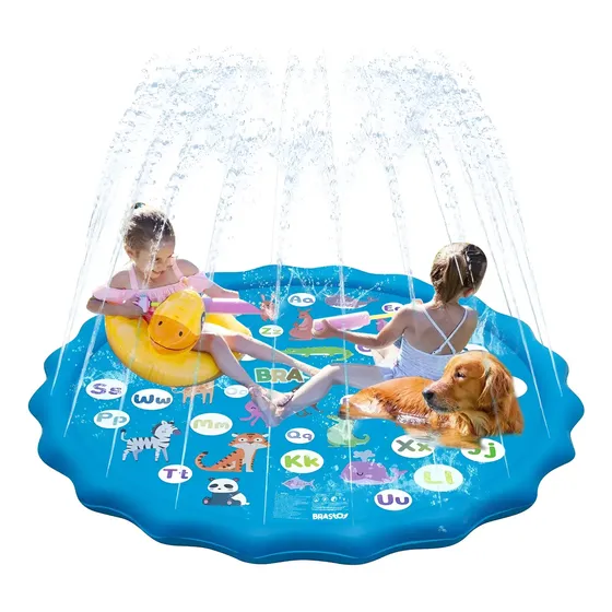 Brastoy Splash Sprinkler Pad 170cm Piscina Chafariz Infantil