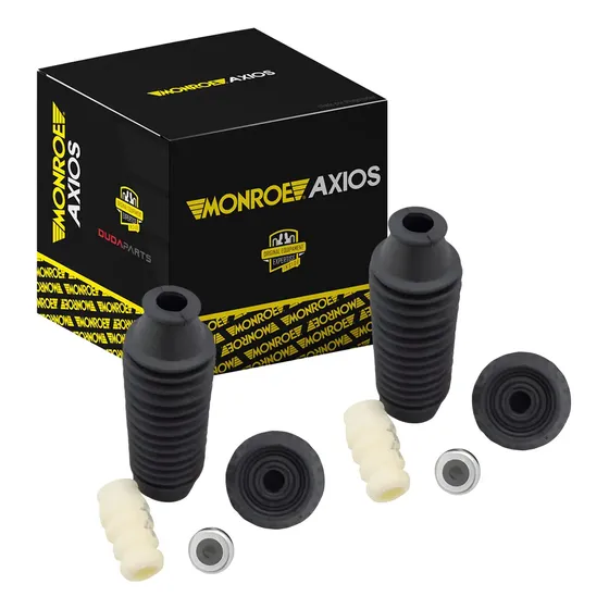 Kit 100% Axios Amortecedor Batente Coifa Coxim New Fit City
