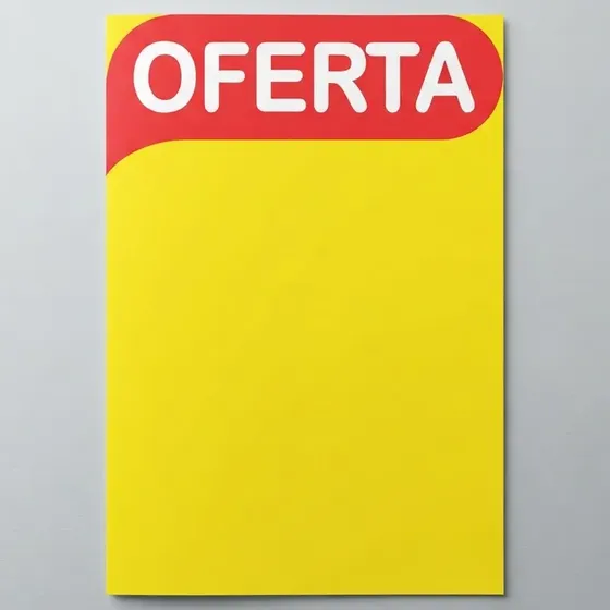 Cartaz Oferta - Duplex 250g - 22x15cm - Cento
