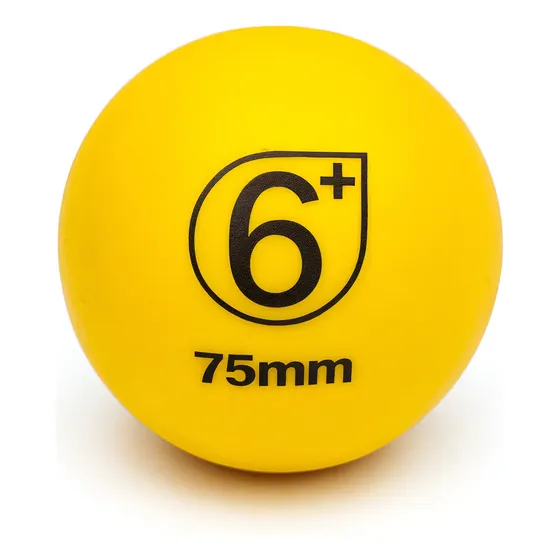 Bola De Massagem Para Liberação Miofascial 75mm - Six Plus