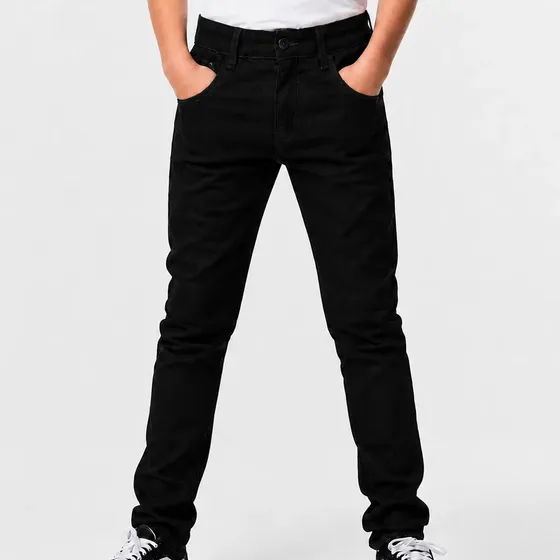 Calça Jeans Infantil Juvenil Menino Com Lycra Tam. 4 Ao 16
