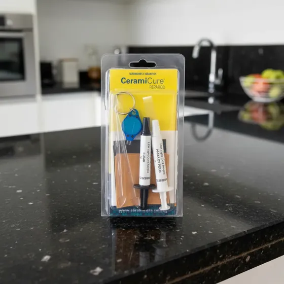Kit Reparo P/ Mármores E Granitos Todas Cores Ceramicure