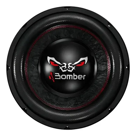 Alto Falante Subwoofer 12 Bomber Bicho Papão 600w 4+4 Ohms Preto