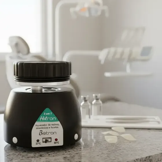 Aquecedor De Resinas Anestesicos E Facetas - Hotron 3 Em 1