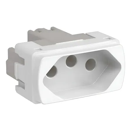 Módulo Tomada 2p+t 20a Miluz Schneider Electric Branco