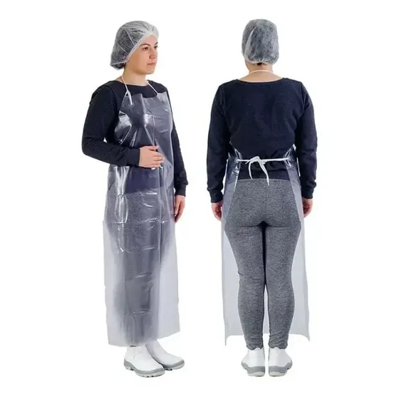 Avental De Cozinha Transparente Silicone Reforçado