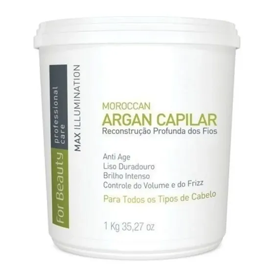 Btx Moroccan Argan Capilar Max Illumination For Beauty 1kg