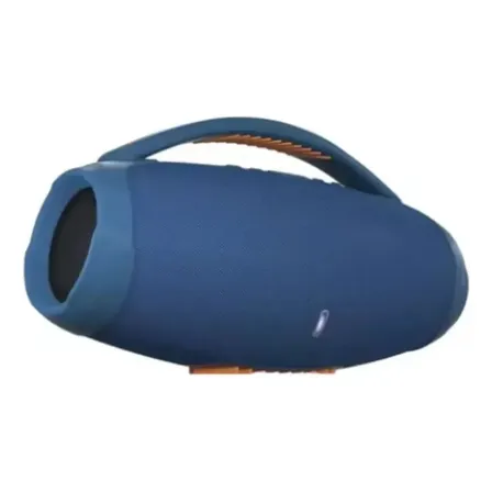 Caixa De Som Boombox Grande Portátil Bluetooth Promoção Azul 127/220v