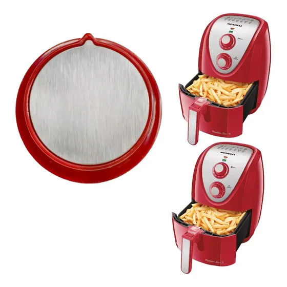 Botão Airfryer Mondial Afn40 Afn50 Afn51 Vermelho Original