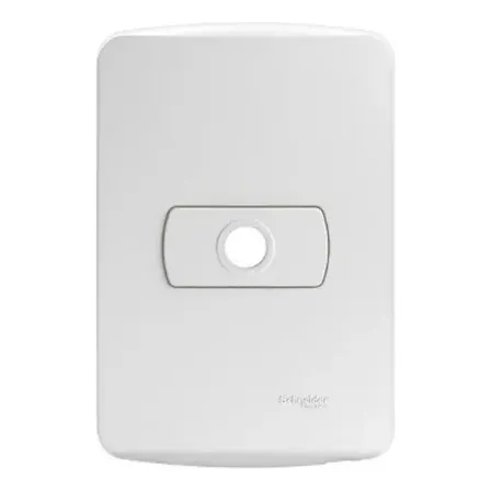 Conjunto Montado Saída Fio S3b66600 Branco Miluz Schneider