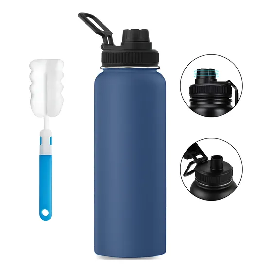 Garrafa Térmica 1200ml Isolada A Vácuo Água Gelada Esporte