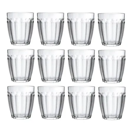 Jogo 12 Copos Dose Barriquinha 150ml Vidro, P/ Aperitivos. Transparente