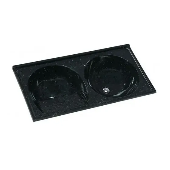 Tanque De Fibra Duplo 1.00 X 0.51cm