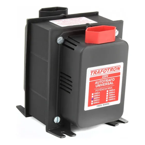 Auto Transformador 3000va 110/220 Com Proteção Termica