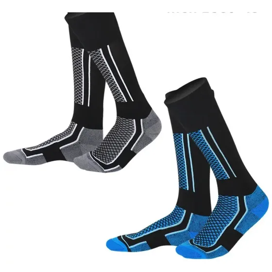Kit 4 Pares Meias Térmica Esqui Frio Neve Ski Grossa 36a44