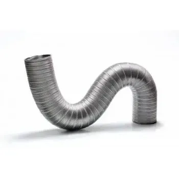 Duto De Aluminio Semi-flexivel Diam. 130mm C/1,5mts