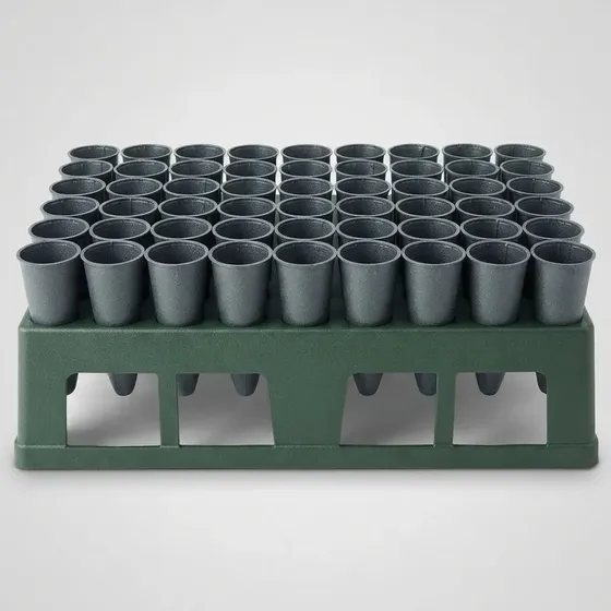 Tubetes 290ml - 108 Unid + 2 Bandeja - Plantas