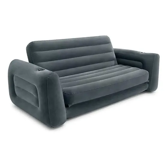 Sofá Cama Inflável Intex 200kg Cama Casal Duplo - Intex