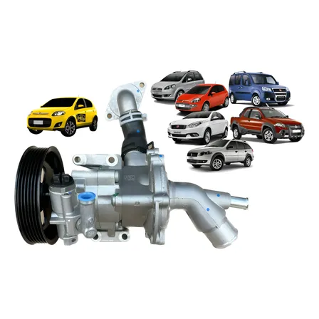 Bomba Direção Hidráulica + Bomba D'agua Etorq 1.6 1.8 16v